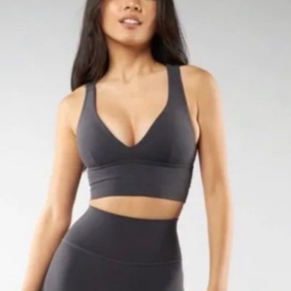 Buffbunny Collection Alpha Sports Bra Charcoal Grey Medium